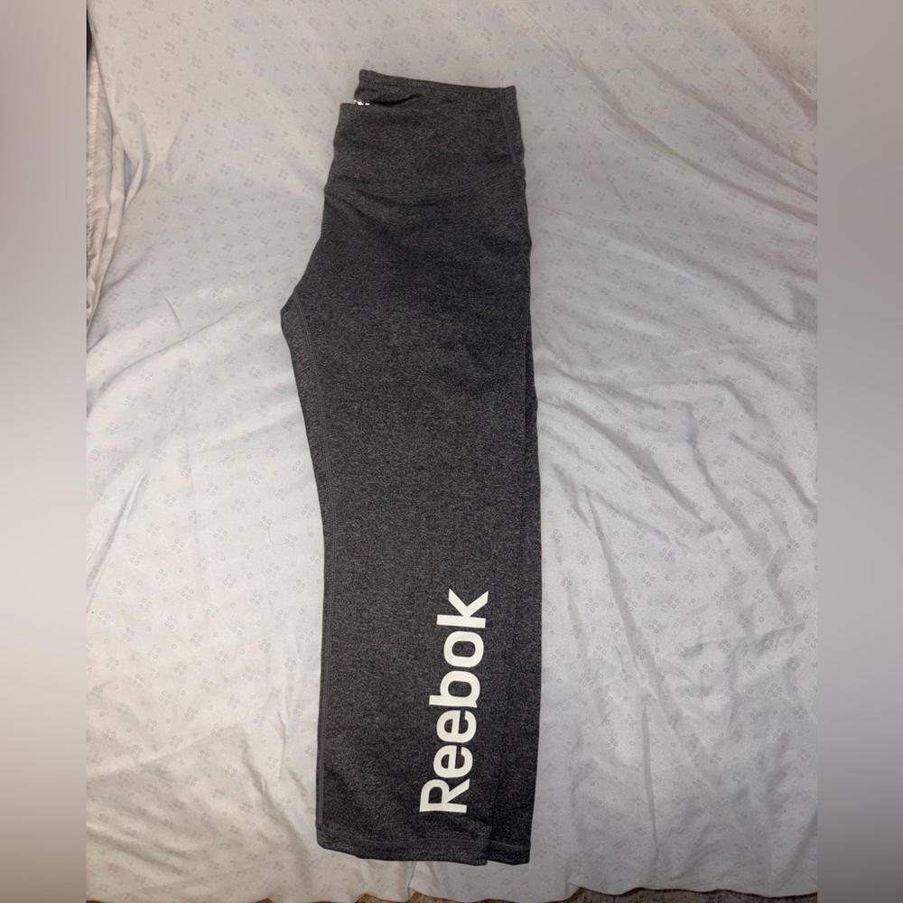 Reebok Charcoal Capri Leggings